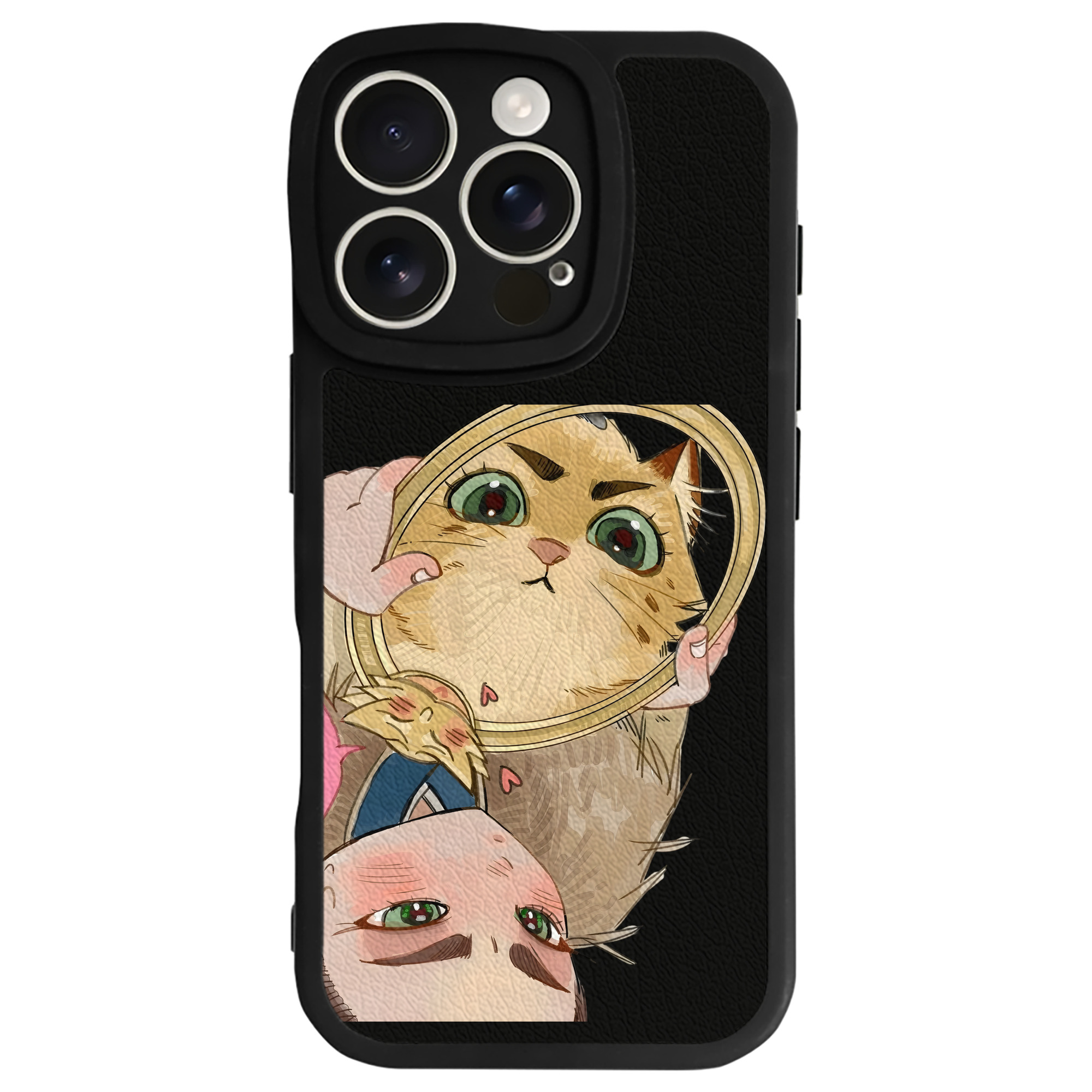 （画像用） Ne Zha 2 ナタ 魔童の大暴れ 【iPhone 16シリーズ対応】シリコンスマホケース（レザー調） 材質：シリコン